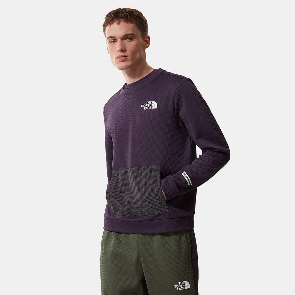 The North Face Mountain Athletics Ανδρικα Πουλόβερ - Βαθυ Μωβ (UBYT76083)